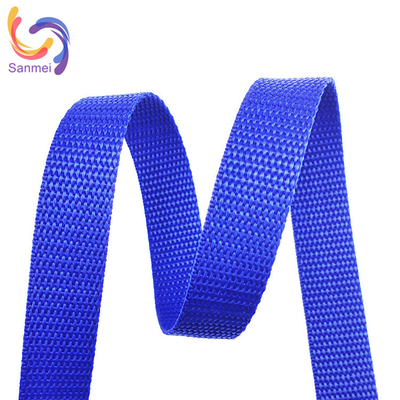 20mm Width Fashion School Bag Belt Multi-Color Polyester Cotton Polypropylene Nylon Weaving Recycled Pet Decorative Webbing