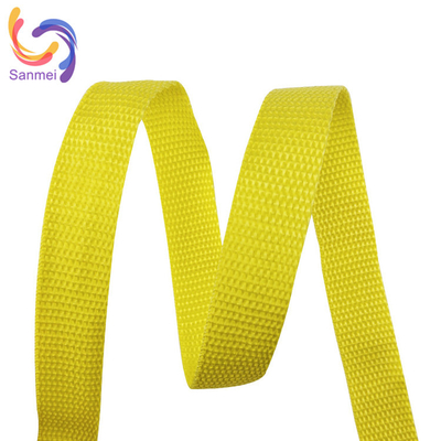 Durable 50-Meter PP Braided Webbing Tape Multifunctional and Stylish with Strong Reflective Colors for Pet Dog Leashes