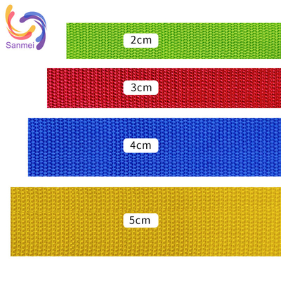 Promotional High Tenacity 20mm-50mm Width Polypropylene Webbing Tape Band for Garments