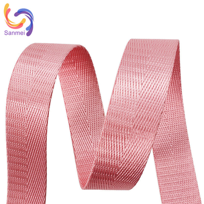 Eco-Friendly Reusable Soft Comfortable Herringbone Pattern Garment Bag PP Webbing Strap Tape Made of Polypropylene