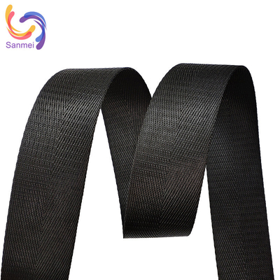 Eco-Friendly Reusable Soft Comfortable Herringbone Pattern Garment Bag PP Webbing Strap Tape Made of Polypropylene