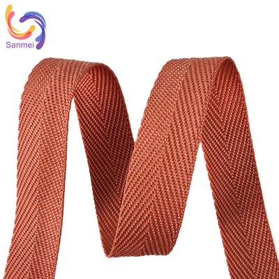 Eco-Friendly Reusable Soft Comfortable Herringbone Pattern Garment Bag PP Webbing Strap Tape Made of Polypropylene