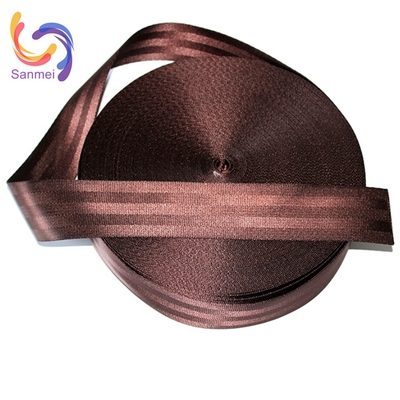 Eco-friendly 1.5 Inch Width Custom Polyester Safety Webbing Belt Multi-Color for Bags Made From Durable Polyester/Nylon